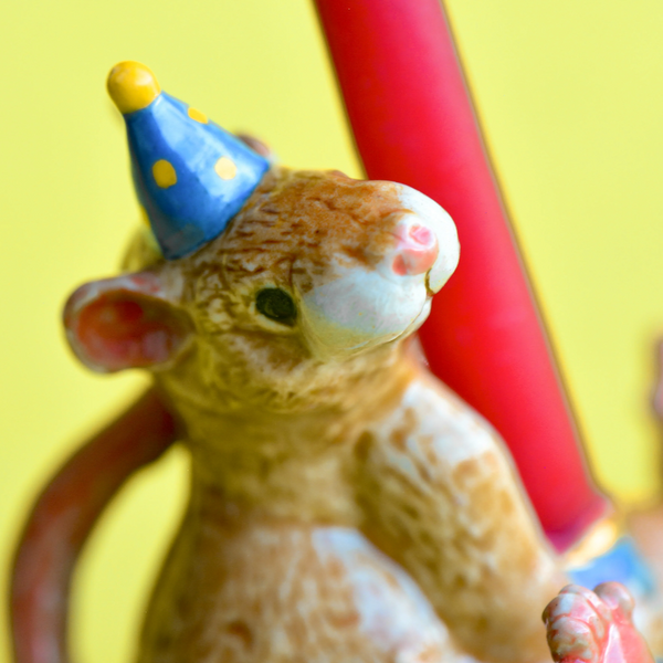 Year of the RAT Cake Topper