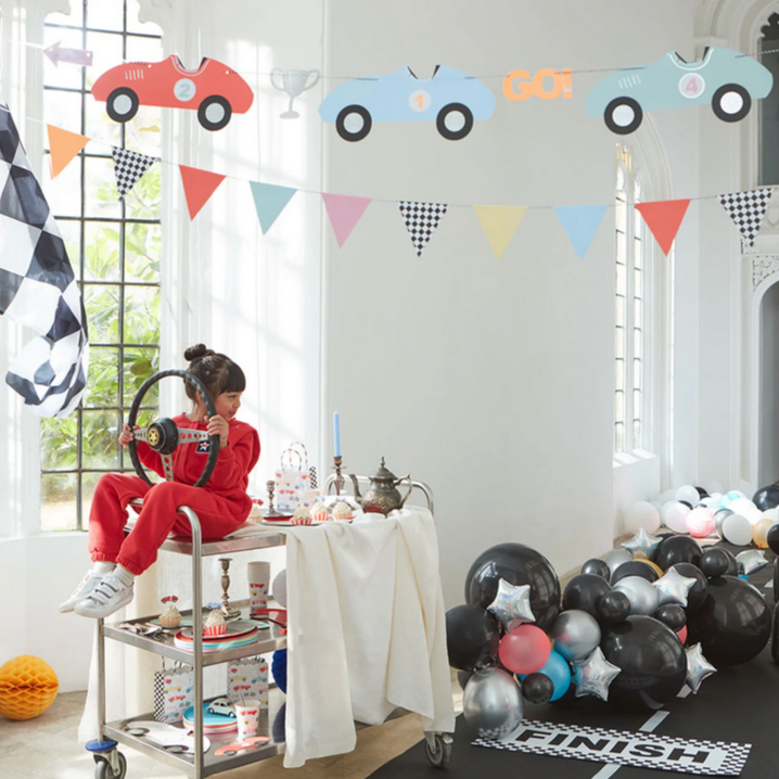 Race Cars Garland TANTRUM