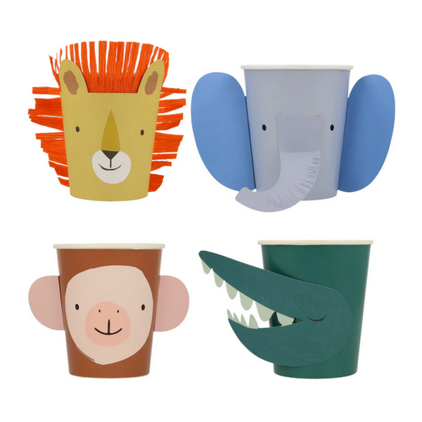 Animal Parade Character Cups (pk8)