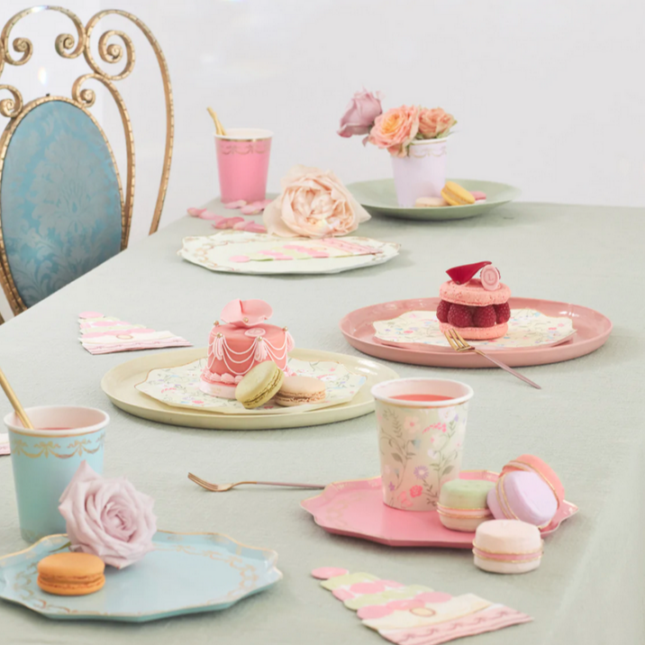 Ladurée Paris Floral Cups (pk8)