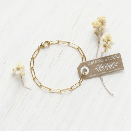 Paperclip Chain Bracelet