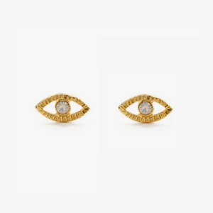 Eye of Protection Studs -opal