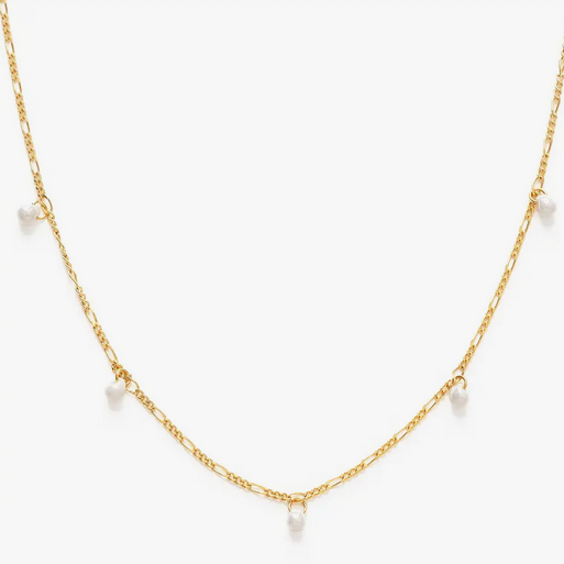 Five Graces Necklace- pearl