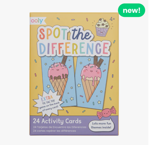 Spot the Difference Activity Cards (4-8yrs)