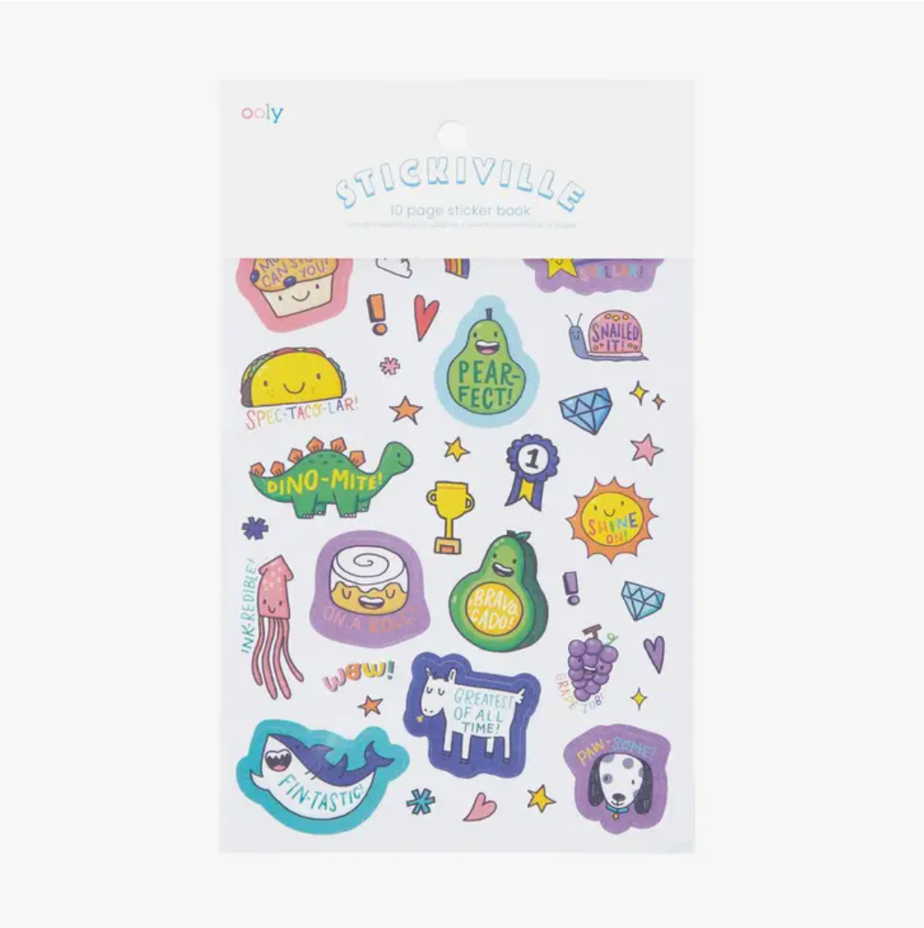 Stickiville Book- Reward Stickers (book of x10 sheets)