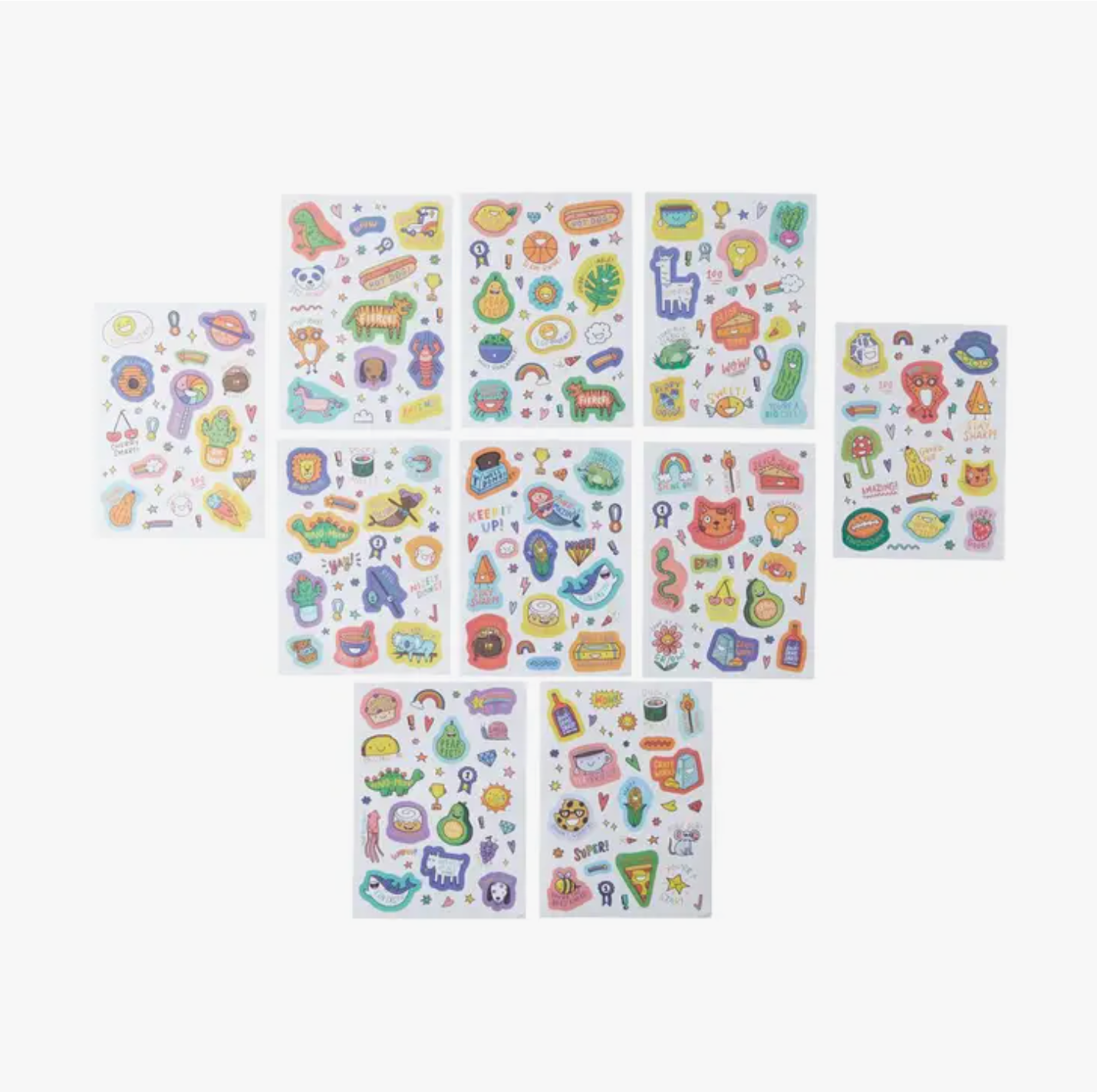 Stickiville Book- Reward Stickers (book of x10 sheets)