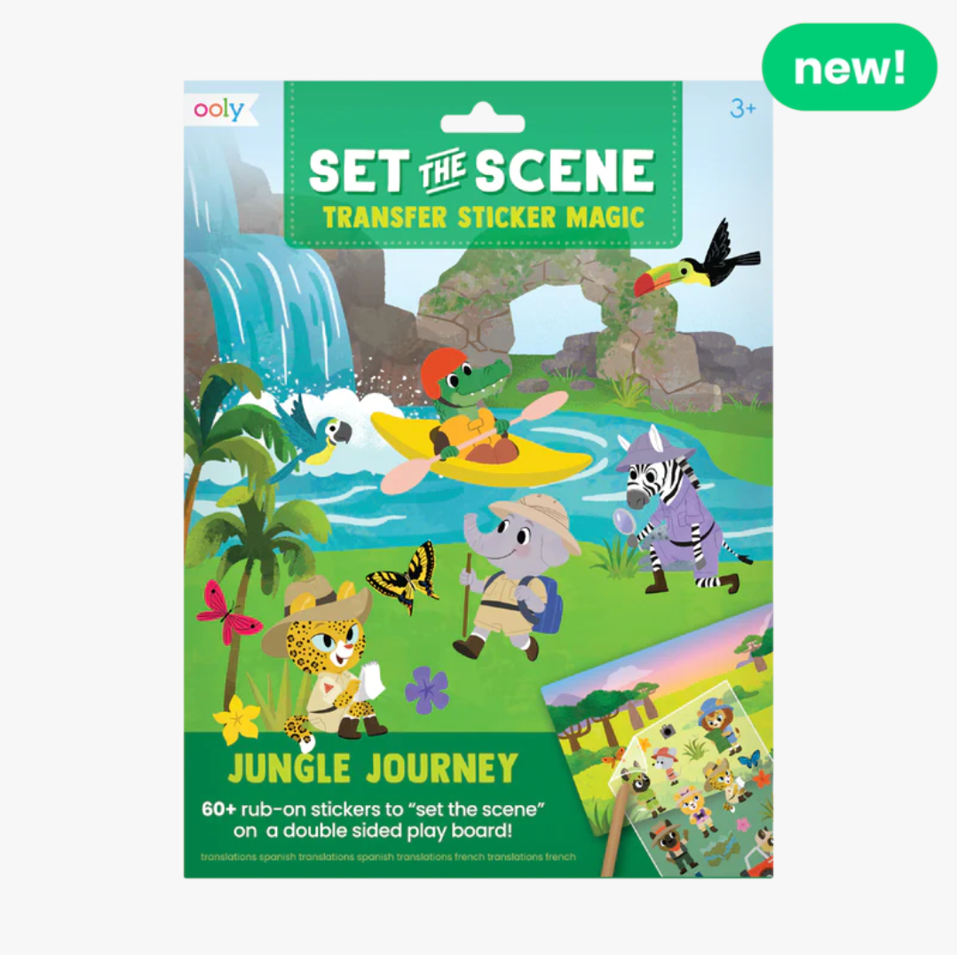 Set The Scene Transfer Stickers Magic - Jungle Journeys