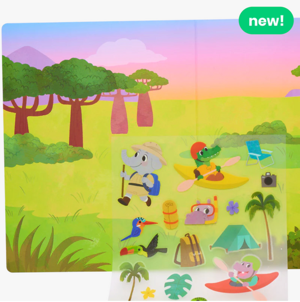 Set The Scene Transfer Stickers Magic - Jungle Journey 4yrs+