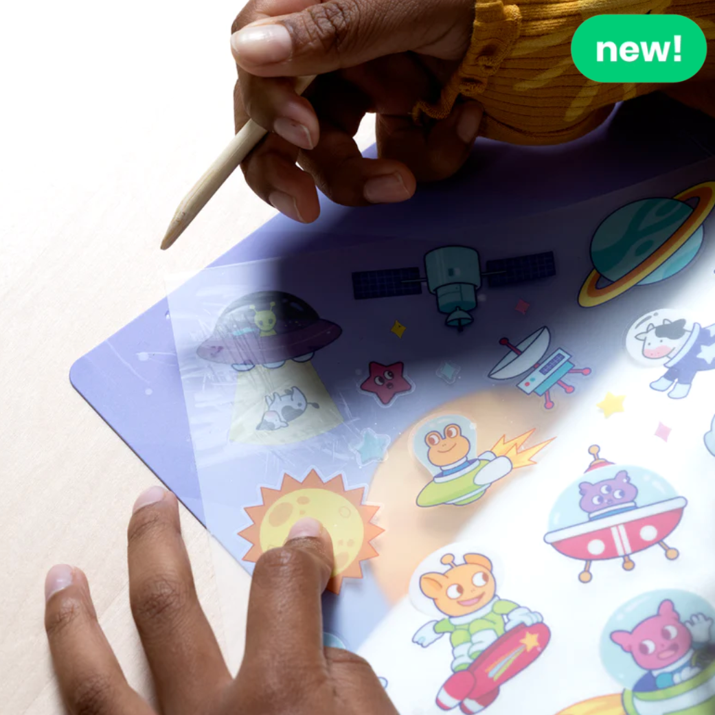 Set The Scene Transfer Stickers Magic - Galaxy Buddies