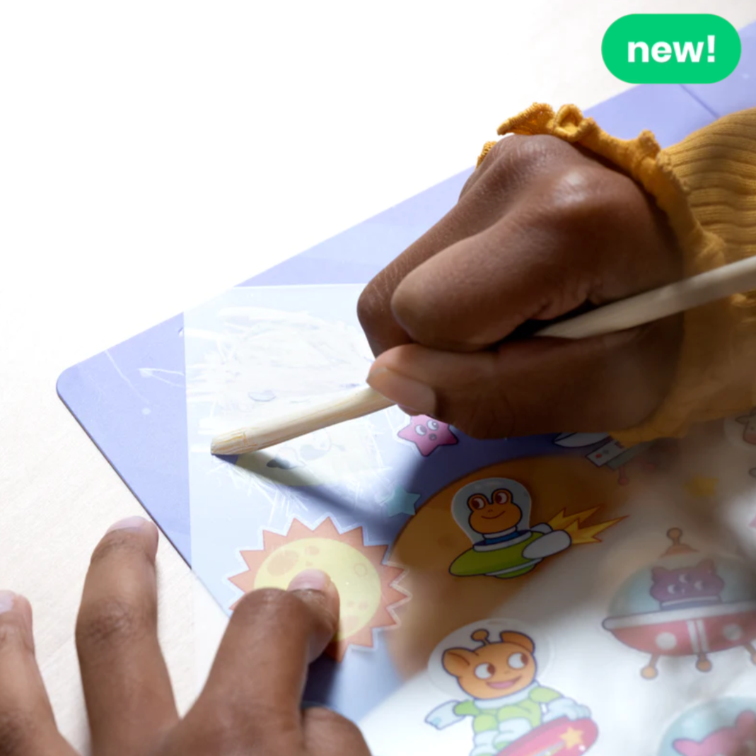 Set The Scene Transfer Stickers Magic - Galaxy Buddies