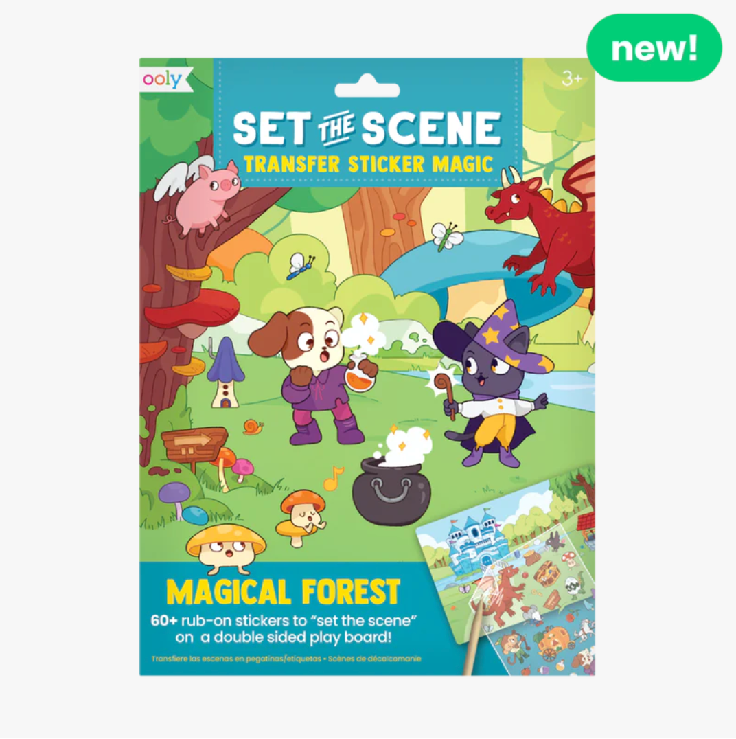 Set The Scene Transfer Stickers Magic - Magical Forests