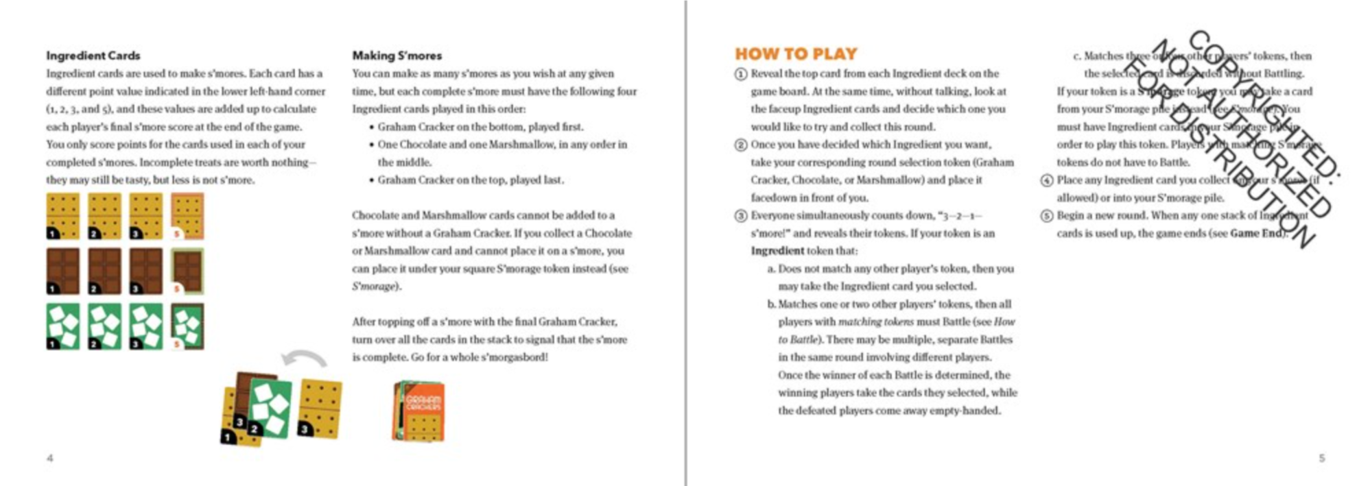 S'mores Wars: The Campfire Card Game of Snack Attacks