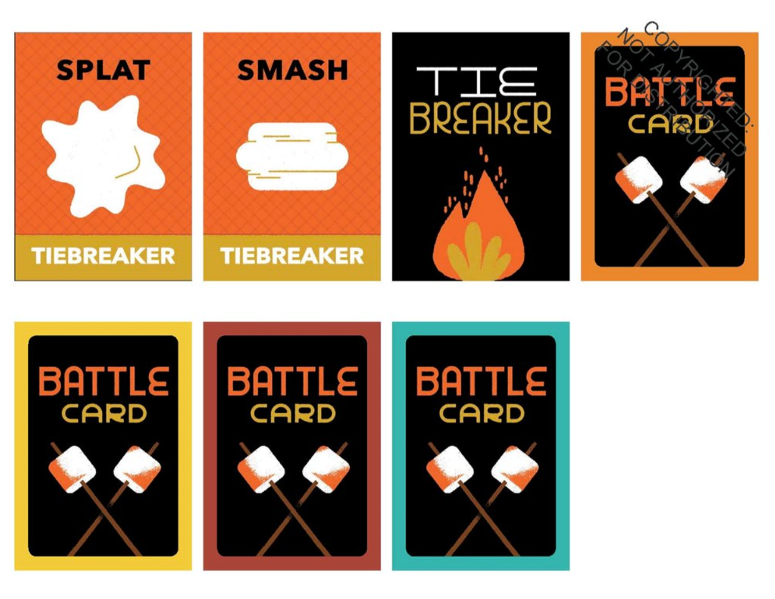 S'mores Wars: The Campfire Card Game of Snack Attacks