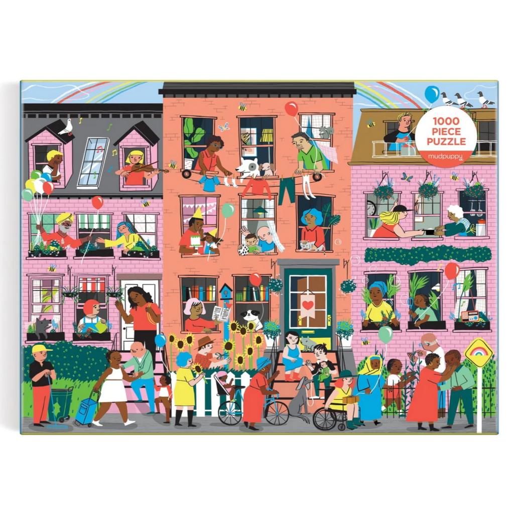 Hey Neighbors! Piece Family Puzzle 1000pcs