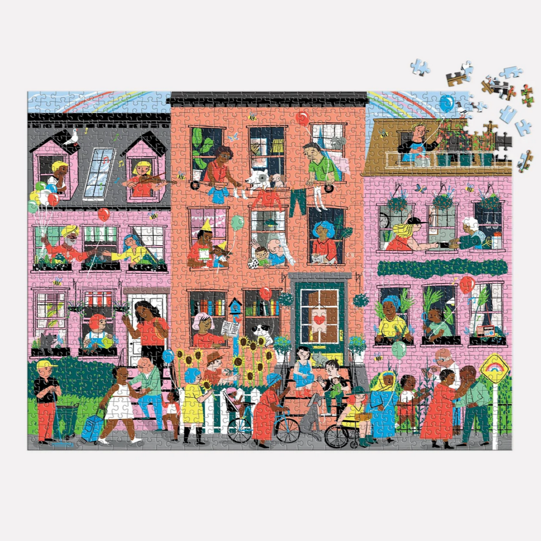 Hey Neighbors! Piece Family Puzzle 1000pcs