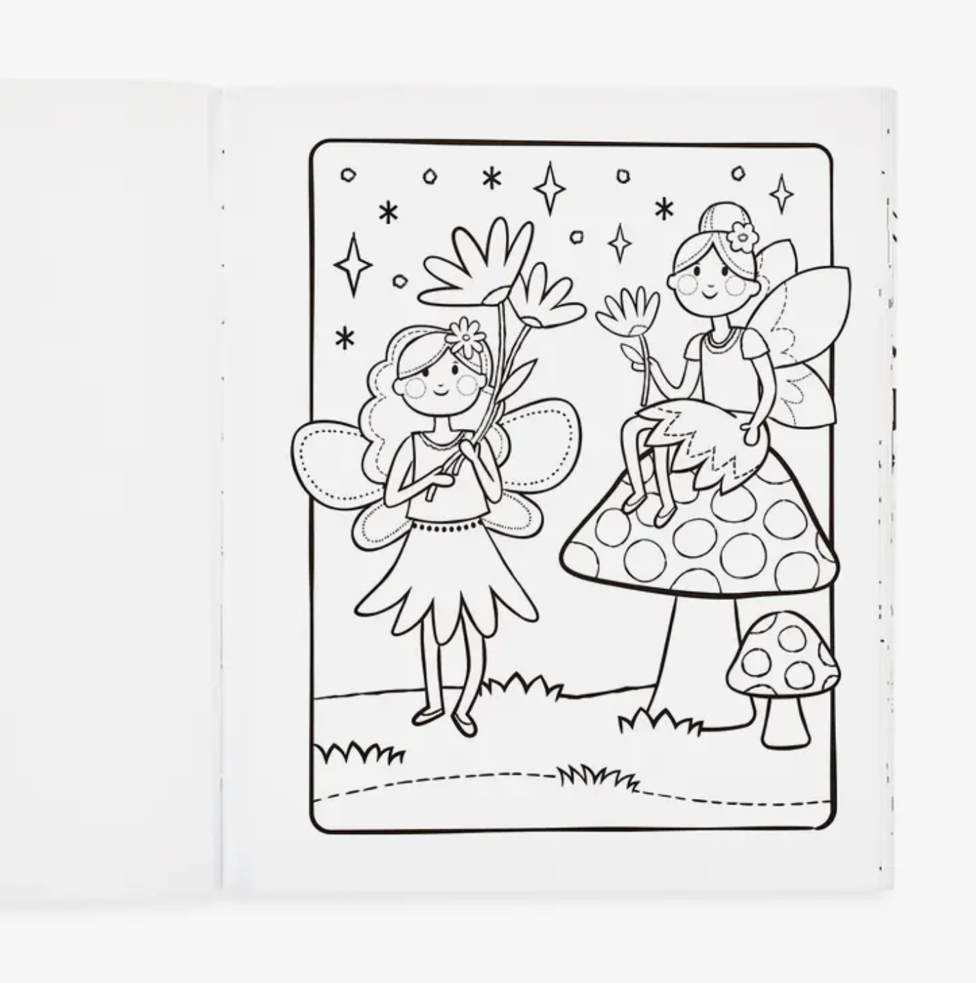 Color-in' Book - Princesses & Fairies