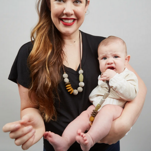 Saddle Signature Teething Necklace