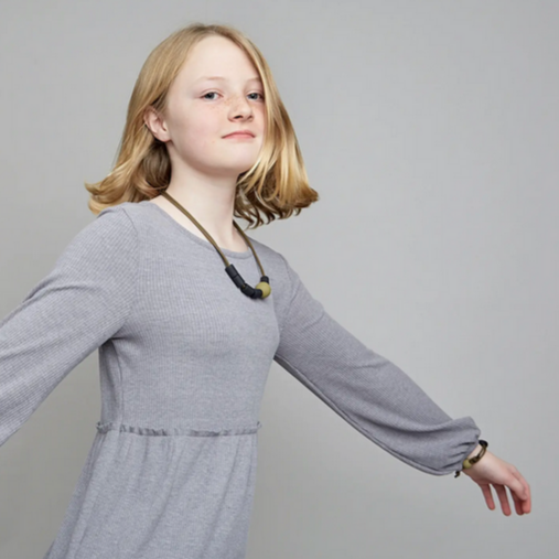 Child's Saddle Adventure Sensory Teething Necklace