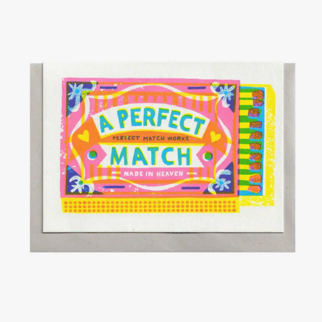 A Perfect Match Card -Louise Lockhart