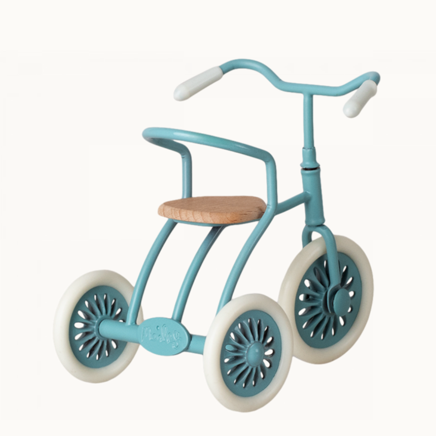 Abri à Tricycle for big sibling mouse - petrol blue