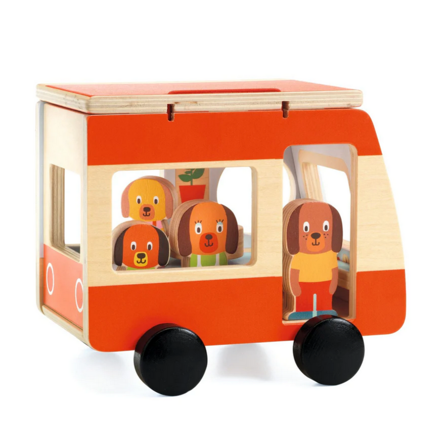 Minicombi Wooden Motorhome Set