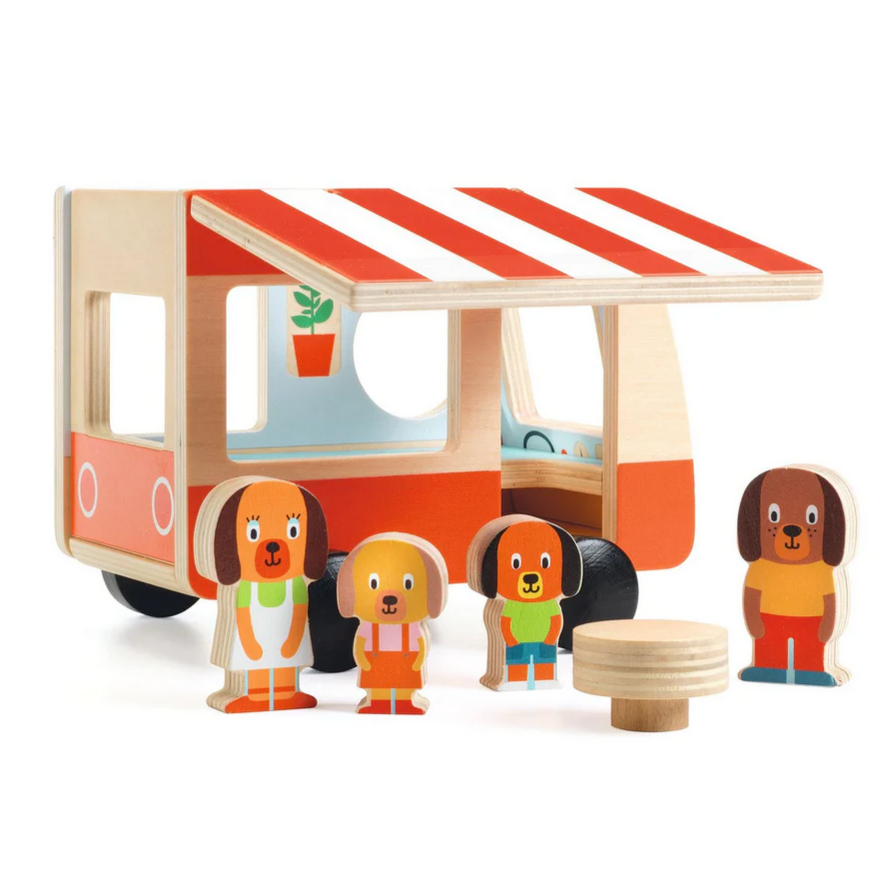 Minicombi Wooden Motorhome Set