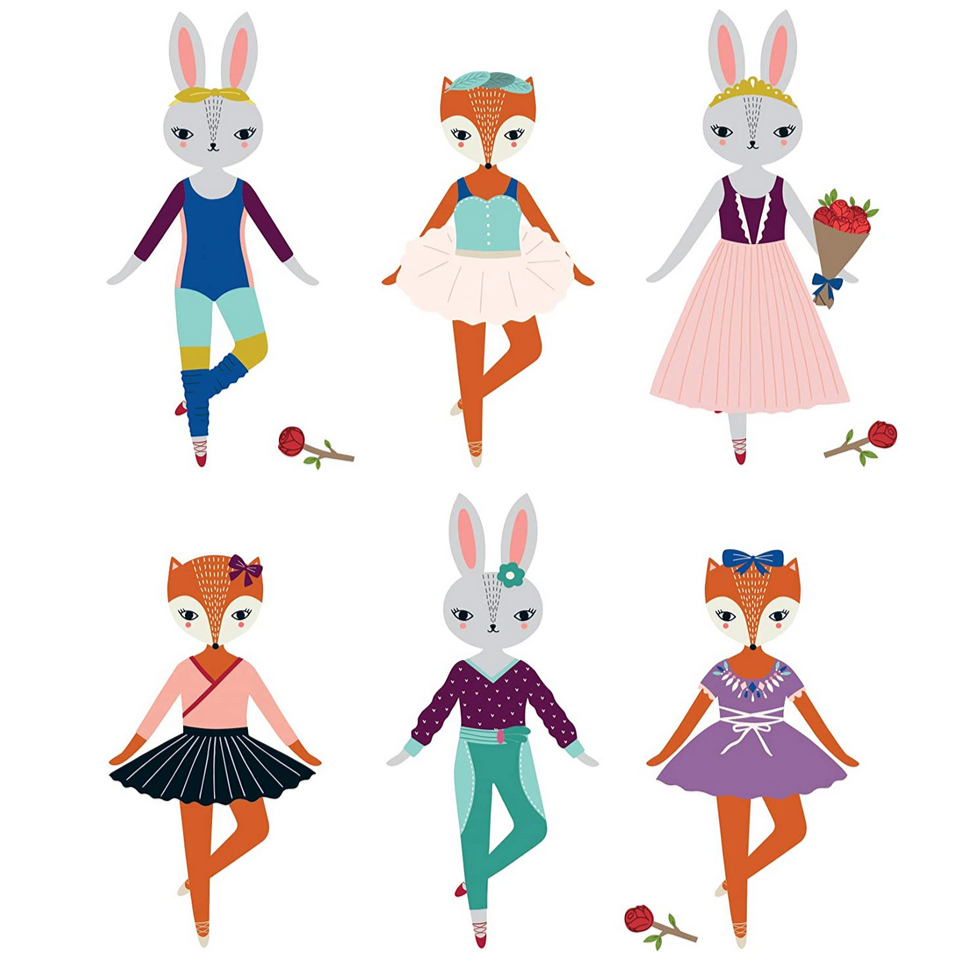 Woodland Ballet Magnetic Dress-up