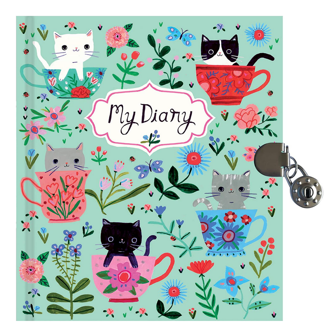 Teacup Kittens Locked Diary