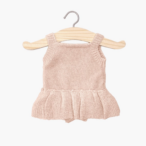Minikane Baby Orléane knitted Romper Pink -34cm/13.5in dolls