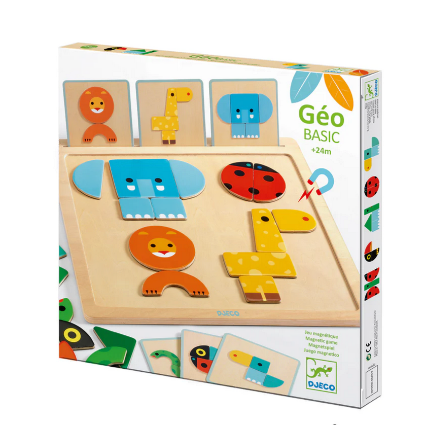 GeoBasic Wooden Puzzle