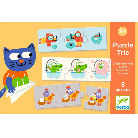Stories Puzzle Trio Matching Activity -3yrs+