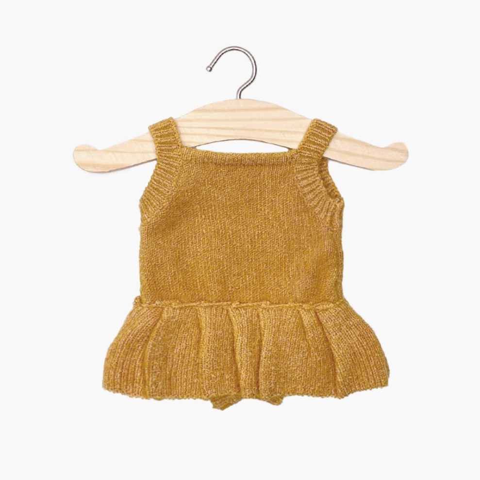 Minikane Orléane Romper in Honey Knit 34cm/13.5in doll