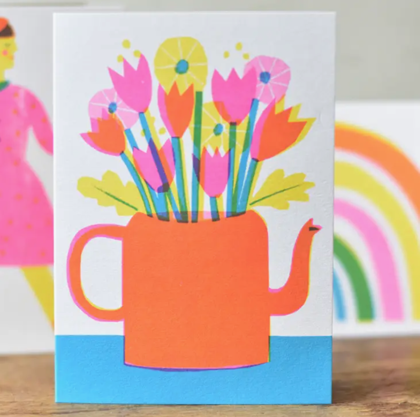 Teapot Card- Louise Lockhart