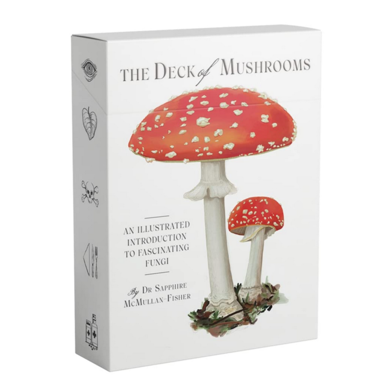 The Deck of Mushrooms: An illustrated field guide to fascinating fungi