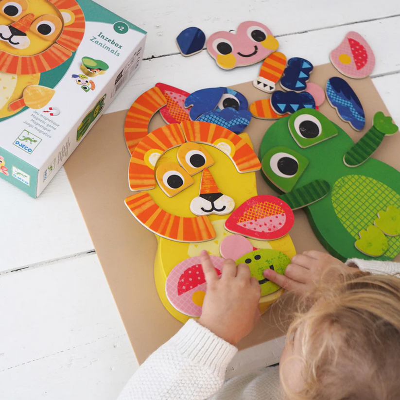 Zanimals InZeBox Wooden Magnets
