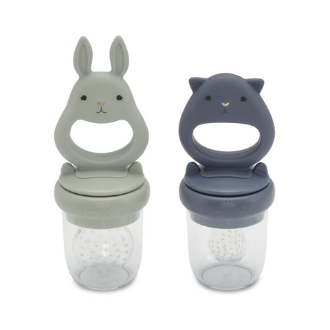 Silicone Fruit Feeding Pacifier - onyx