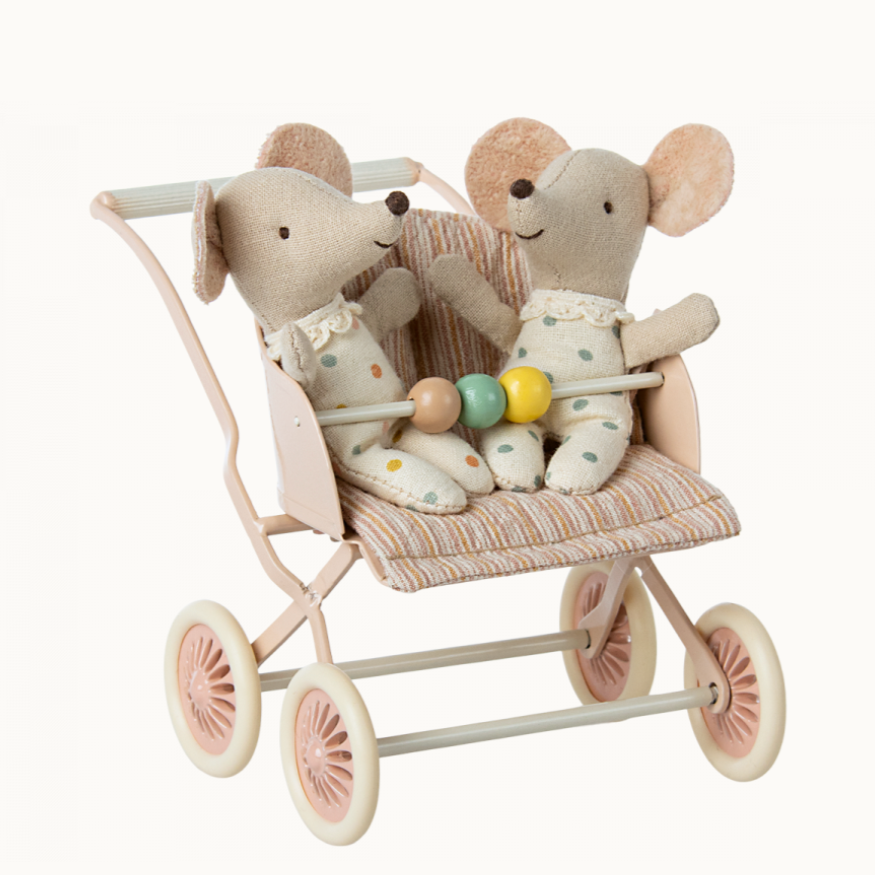 Stroller for Baby Mice -rose