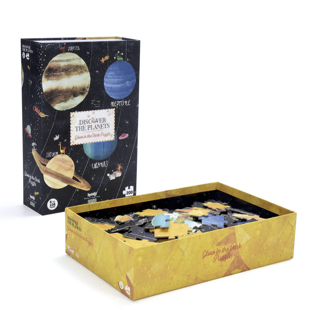Discover the Planets (200 pcs) - Glow-in-Dark+