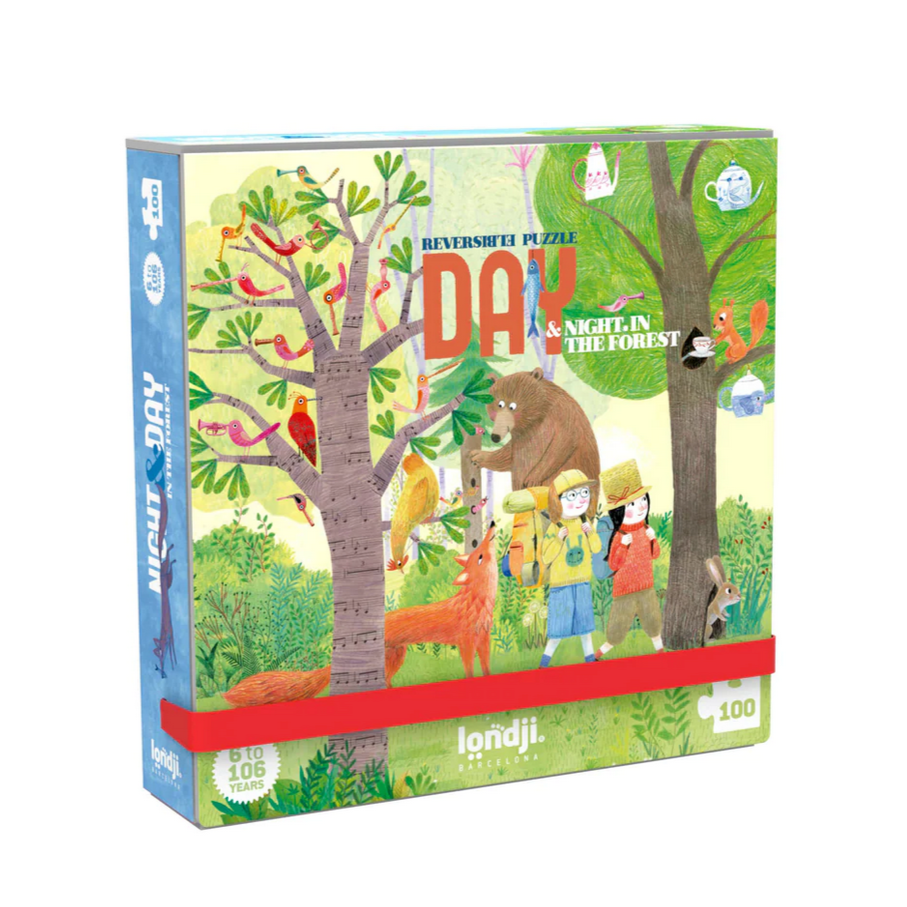 Night & Day in the Forest Pocket- Reversible 100pcs 6yrs+