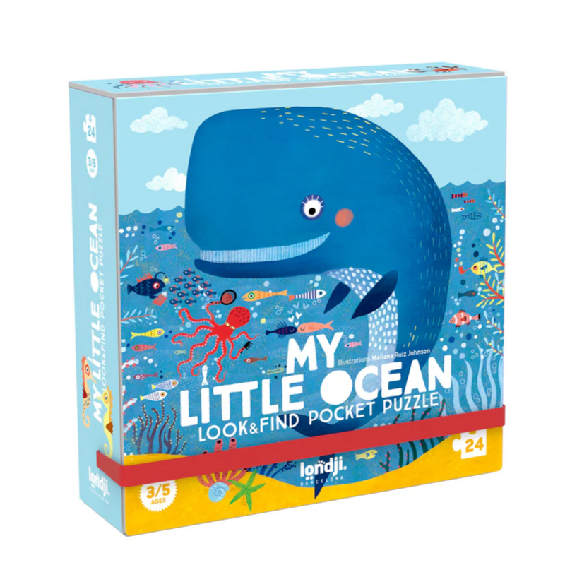 My Little Ocean Pocket Puzzle 24pcs 3-5yrs