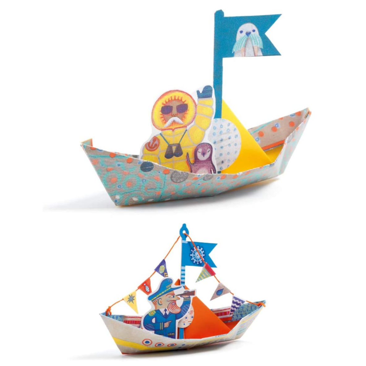 Origami Floating Boats