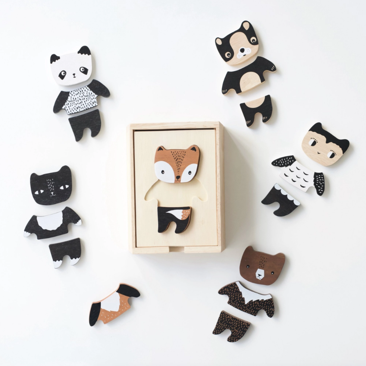 Mix & Match Animal Tiles 2yrs+