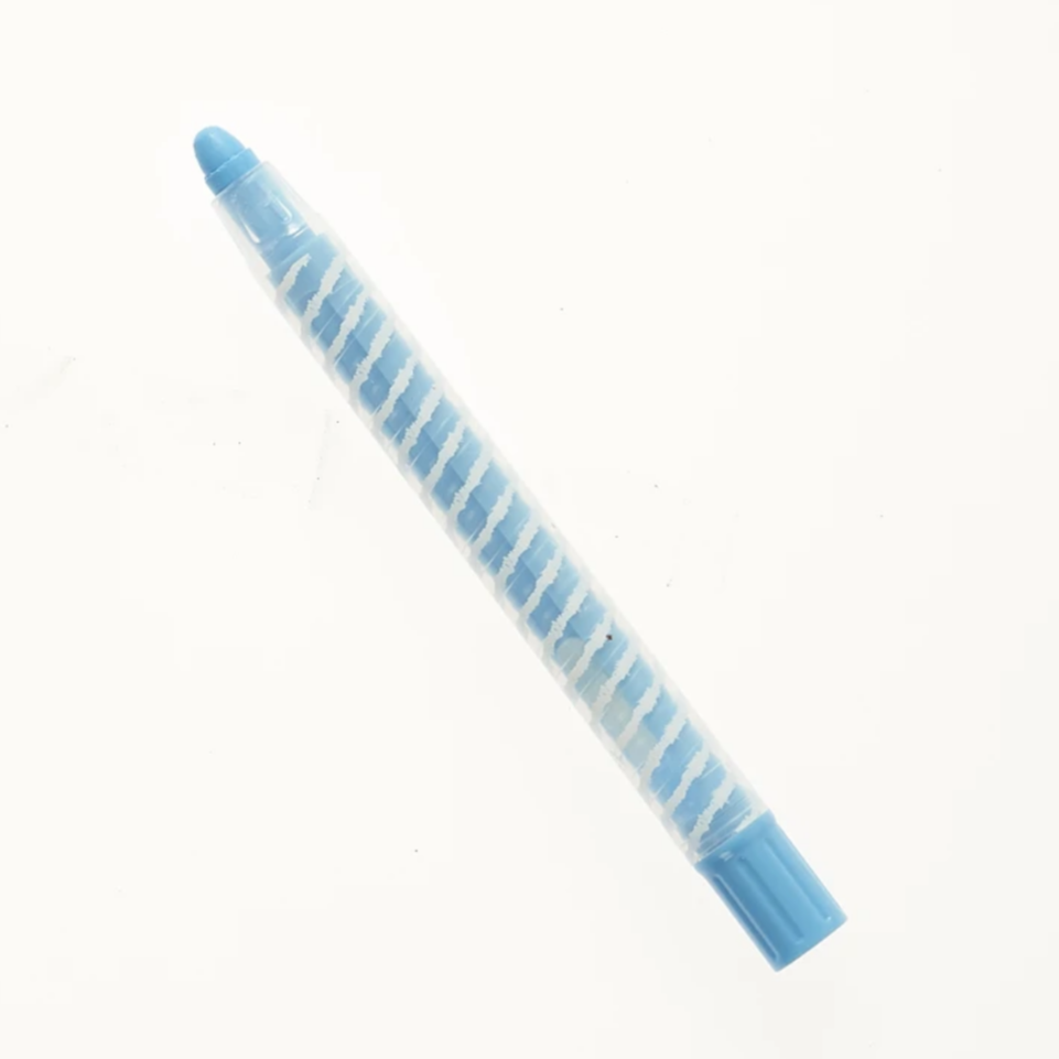blue pastel stick