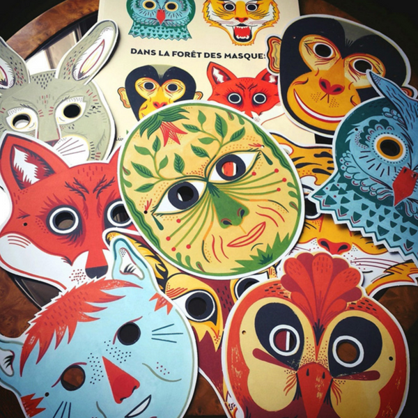 Masks in the Forest: A Story Told With Masks (4-6yrs)