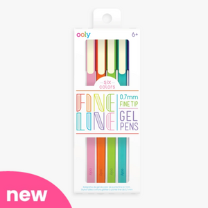 Fine Line Colored Gel Pens 6yrs+ – TANTRUM
