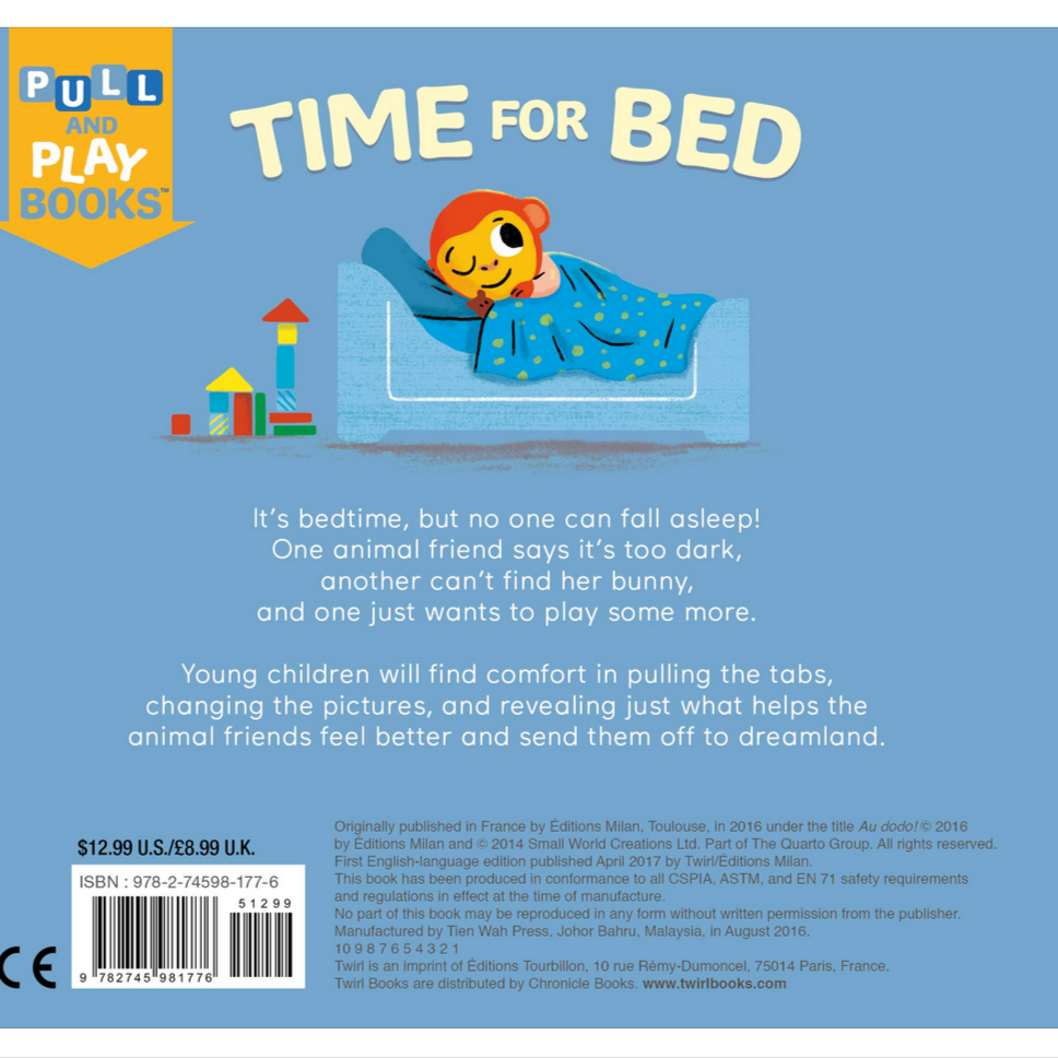 Time For Bed -Pull Tab Book