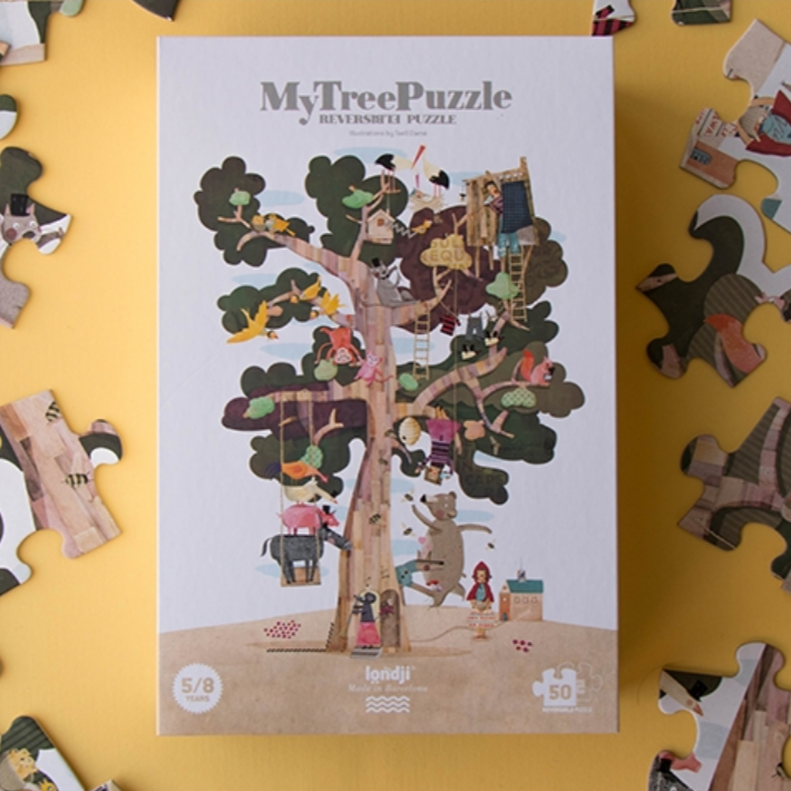 My Tree Puzzle -Reversible 50pcs