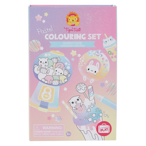 Kawaii Cafe – Pastel Coloring Set 5yrs+