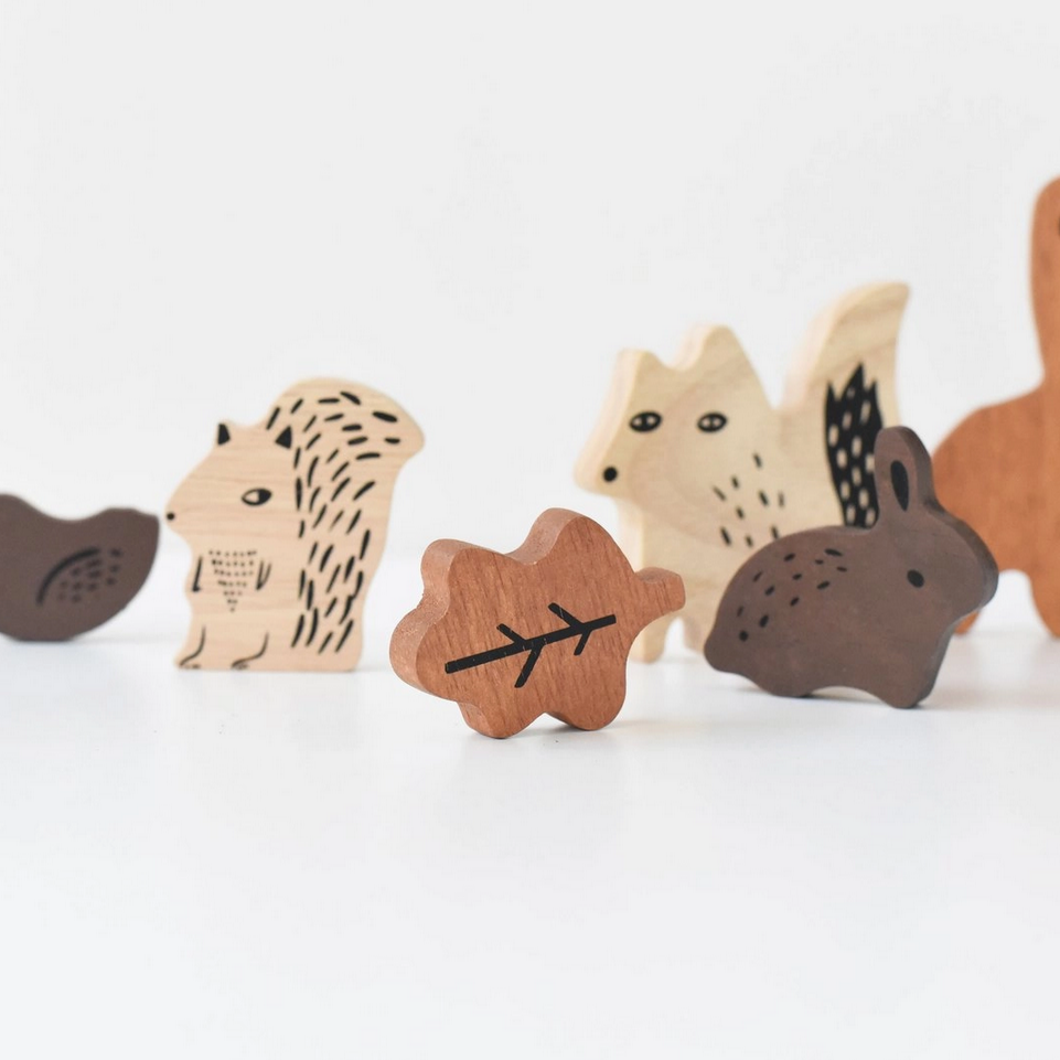 Woodland Tray Puzzle -woodland animals