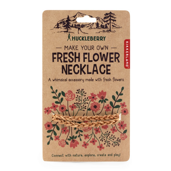fresh flower necklace packaging